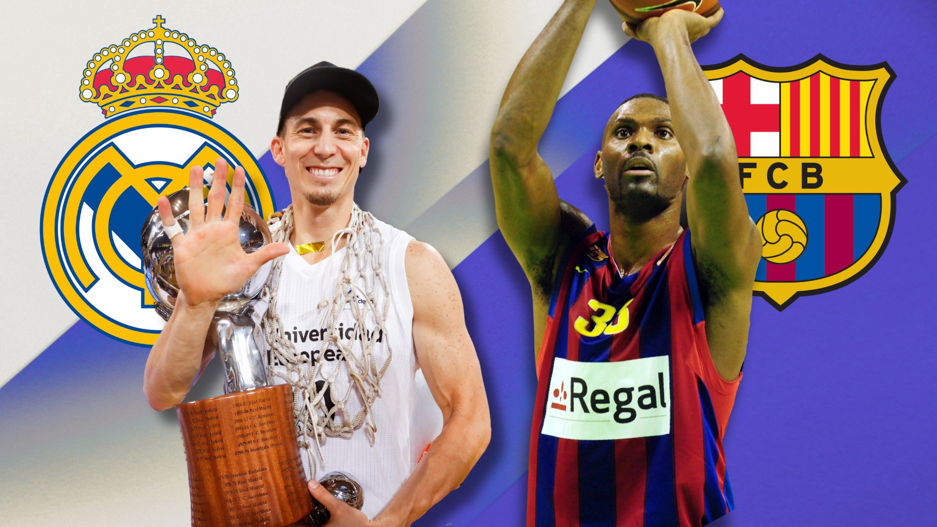 10 fichajes históricos que marcaron una época en Barça Basket y Real Madrid