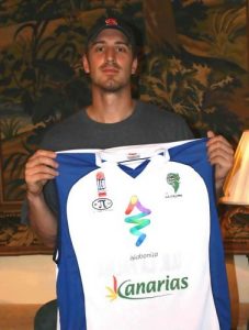 Fred Jönzén, baja en U.B. La Palma