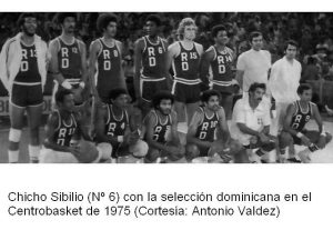 El pasado y el presente de Chicho Sibilio