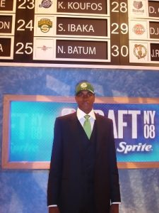 Primeras impresiones de Serge Ibaka tras ser elegido por los Sonics