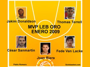 LEB Oro: Solobasket presenta a los MVP del mes de enero