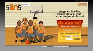 Llega a España un nuevo juego de <i>basket</i> online, el 5on5