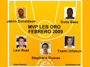 LEB Oro: Solobasket presenta a los MVP del mes de febrero