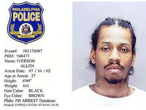 El cuerpo de Allen Iverson