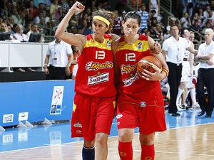 España vence a Letonia en el debut de Valdemoro y pasa a la siguiente fase como primera de grupo