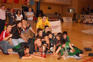 Duelo Barça-Penya, con victoria verdinegra. Resumen del Campeonato de España infantil (1ª parte)