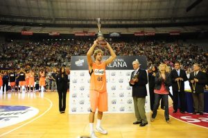 Final de la lliga catalana, o como meter sólo 38 puntos en un partido. Ricky, MVP azulgrana