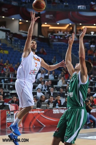 Mundobasket 2010: El capitán J.C. Navarro tira de galones para que España conserve intactas las opciones de lucha por el quinto puesto (97-80)