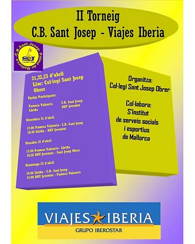 Vuelve el Torneo Cadete Viajes Iberia – C.B. Sant Josep