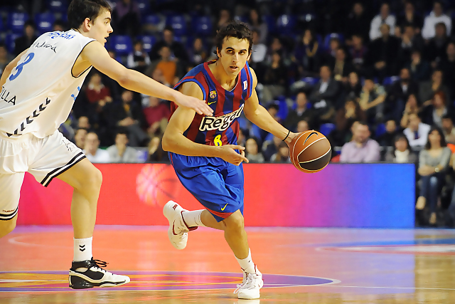 Chris Wallace, GM Memphis Grizzlies, visitó el Palau para seguir a Víctor Sada