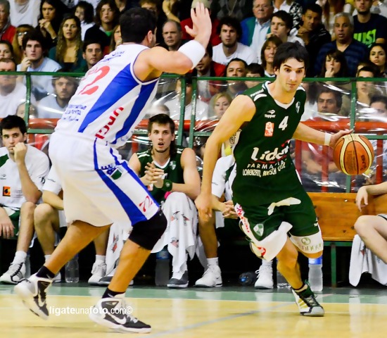 Liga Argentina (Semifinales J1 y J2): triunfos locales en el inicio de las semis. Atenas, con Matías Lescano, a un paso de la final