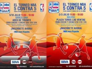 La NBA y la WNBA vuelven a aterrizar en Barcelona y Madrid para los más jóvenes