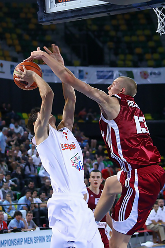 El internacional U-20 con Letonia Mareks Mejeris, apuesta de futuro del Clavijo