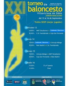 XXI Torneo Junior de Villaviciosa de Odón