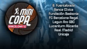 Estadísticas completas de la Minicopa infantil 2012