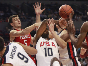 El equipo mundial de Saric y Wiggins bate al equipo norteamericano del recordman Muhammad en el Nike Hoop Summit (84-75)