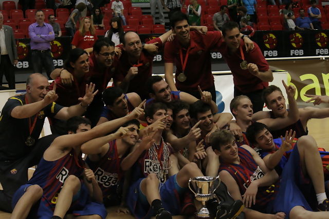 Campeonato España Junior 2012: Tres puntos, un título. Josep Pérez corona al FC Barcelona Regal ante un Fiatc Joventut heroico (66-61)