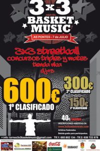 El Torneo 3×3 Basket&Music, a punto de empezar ¡Apúntate!