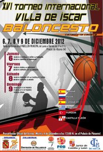 XVI Torneo Internacional Cadete “Villa de Íscar”: plantillas, calendario y horarios