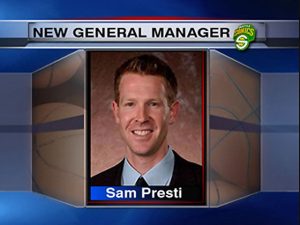 Sam Presti: Joven y sobradamente preparado