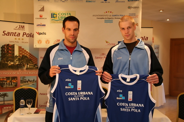 Xavi Sánchez-Bernat y David Moro, refuerzos para CUP Santa Pola