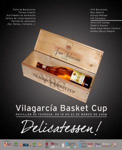 Análisis de las plantillas de Vilagarcia Basket Cup 2008 (Grupo B)