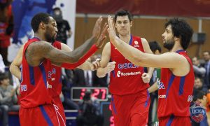 Madrid, CSKA y Olympiacos con pie y medio en Londres; Sublime Khryapa