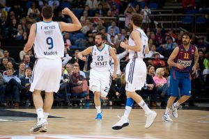 Felipe, Sergio Rodríguez y un 2-17 acaban con el Barça Regal (67-74)