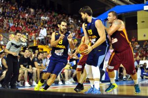 Una España a ráfagas vuelve a ganar a Macedonia (77-55)