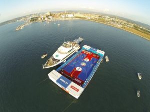 Basket sobre las olas: atractiva promoción del Eurobasket en Eslovenia