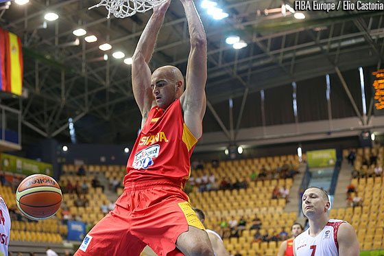 Entrenamiento con público de España ante una paupérrima Polonia (53-89)