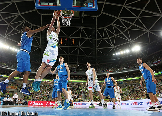 Finlandia se hunde; Eslovenia acaba con la invicta Italia; Spanoulis, decisivo