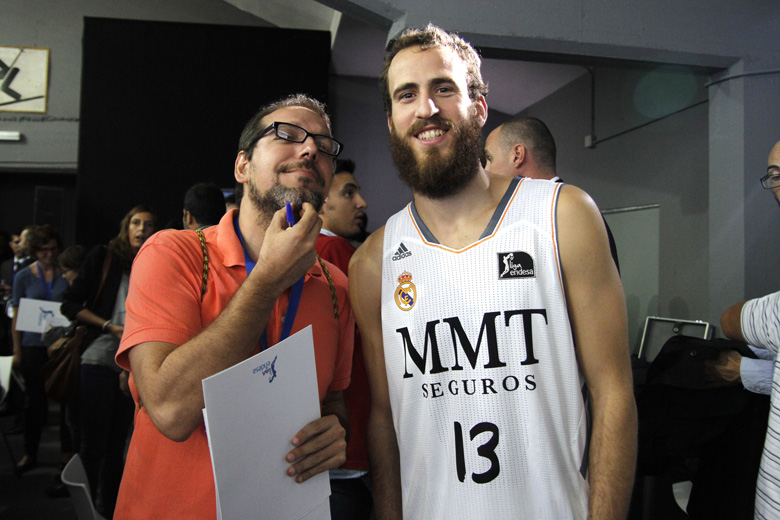 Gafipasta en la Presentación Liga Endesa : “¿Dime que no estoy soñando?”