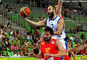 Spanoulis quiebra las defensas de España en la primera prueba real (79-75)