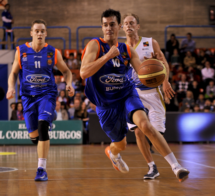 Juan Alberto Aguilar, un sevillano feliz y encantado con Burgos