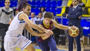 El filial blaugrana cae ante Cocinas.com pero cede el puesto de colista a Planasa Navarra