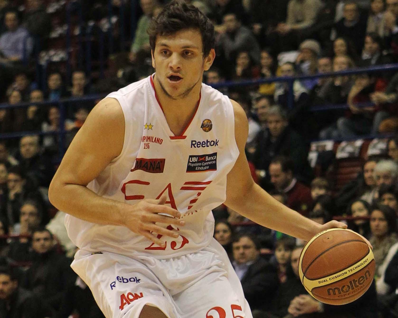 Serie A: Alessandro Gentile consigue 40 de valoración. EA7 líder en solitario