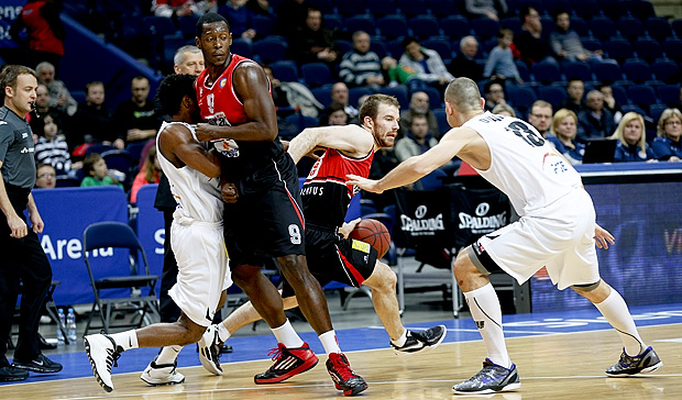 Juan Palacios, garra de MVP para asegurar la plaza de lujo del Lietuvos Rytas