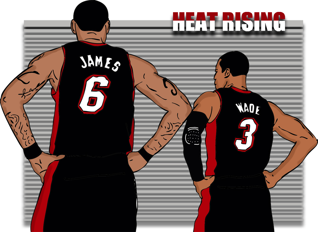 Heat saca músculo liderado por Wade y James; inmortal Ray Allen