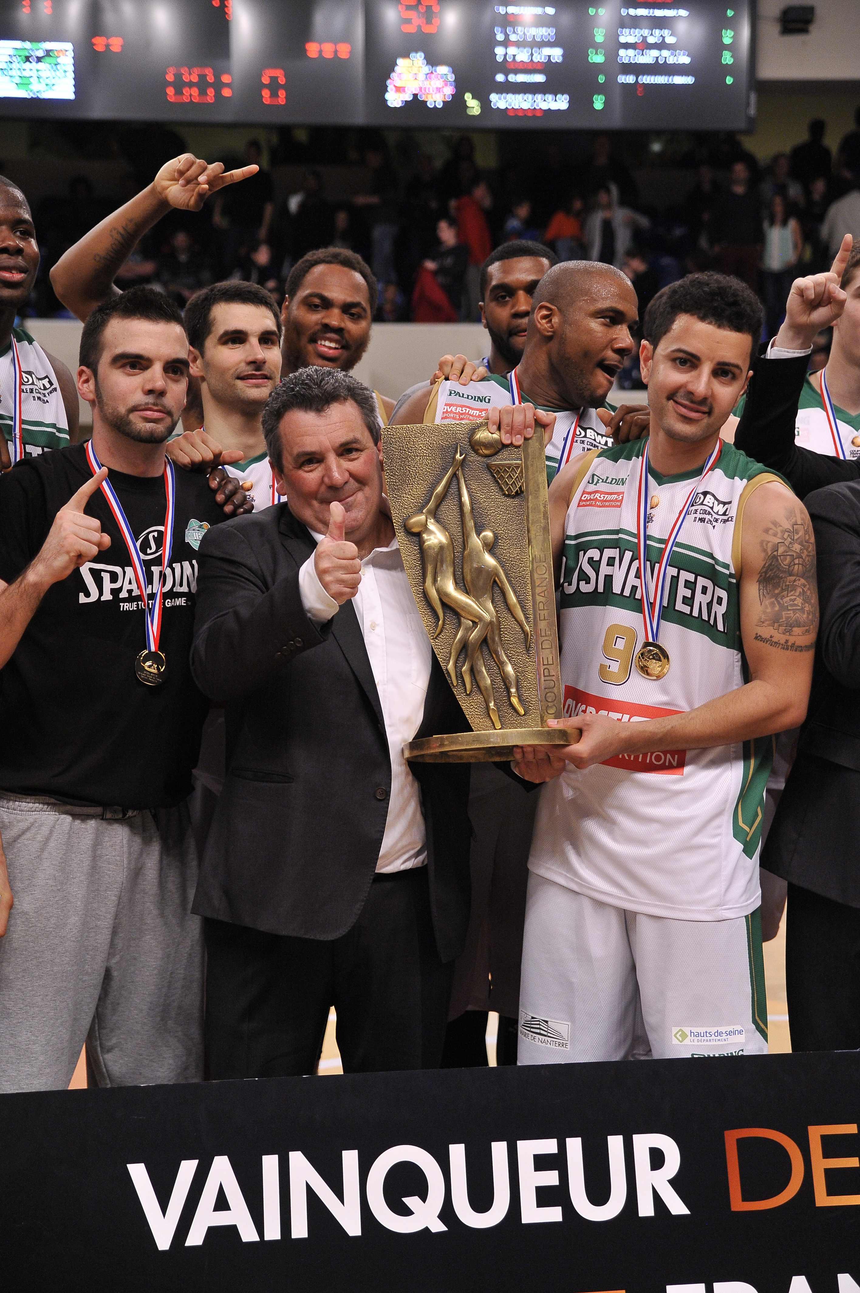 Nanterre gana la Copa francesa y continúa su sueño; Meacham, MVP y ¿a España?