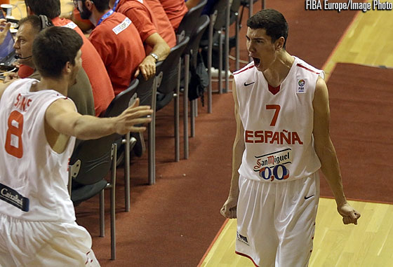 U20M J1 (2º fase): Darío Brizuela mete un triple ganador ante la imbatida Lituania