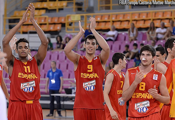U20M J3 (2º fase): España gana a Gran Bretaña. En Cuartos de Final contra Francia