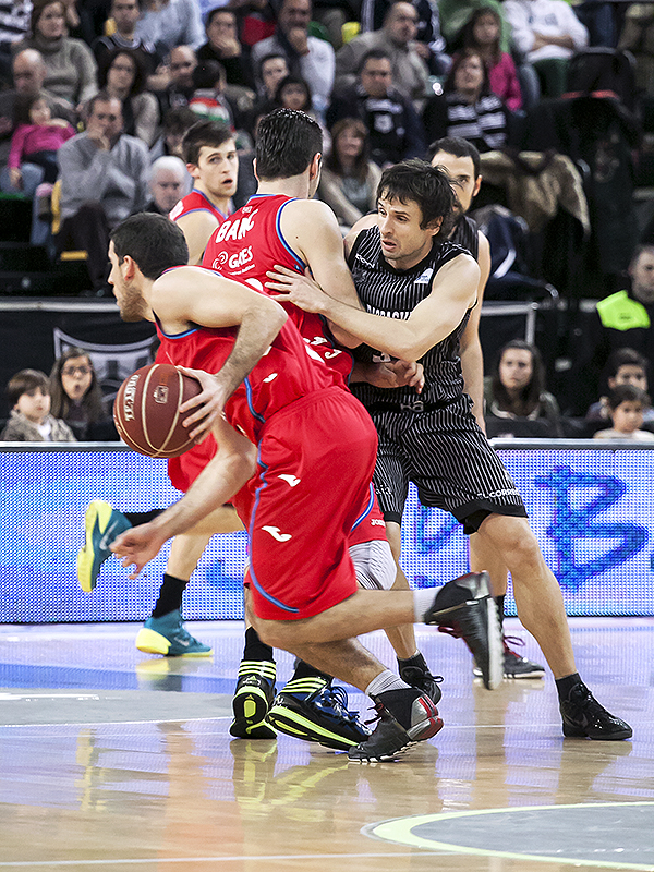 Quino Colom, pareja de Raül López en el nuevo Bilbao Basket
