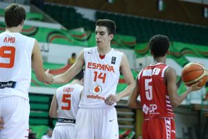 U17M J2: España (138-27) y USA (99-56) se pasean. Oscar Amo (23p+12r), MVP