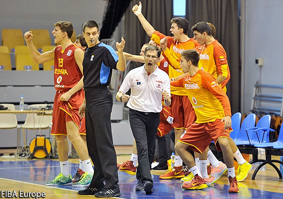 #U16M Cuartos de Final: España cree en su oportunidad y gana a Serbia por 64-78
