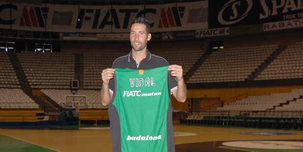 Vidal: “Quiero ser feliz, volver a disfrutar del basket y Badalona es el lugar perfecto”