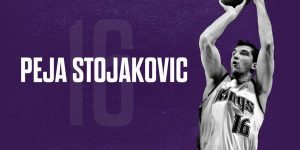 Peja Stojakovic, cuarto jugador europeo de la historia NBA al que se le retira la camiseta