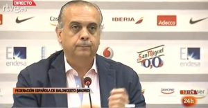 Sáez: “No he hablado de dimisiones con Orenga”