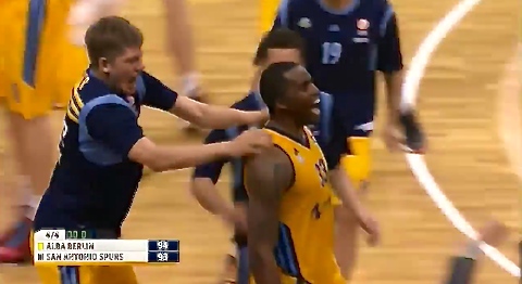 Jamel McLean, el héroe del Alba Berlín ante los universales Spurs. ¿Quién es? VIDEO