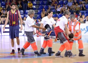 Lesión de gravedad de Eriksson, que pasará por el quirófano en las próximas horas